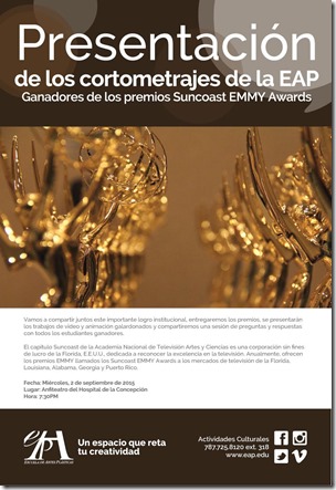 Cortometrajesuncoast EMMY Awards en EAP_autogiro arte actual