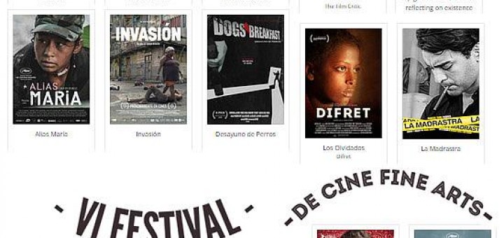 VI festival de cine Fine Arts
