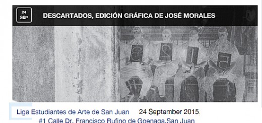 Exhibición de José Morales titulada Descartados en la Liga de Arte