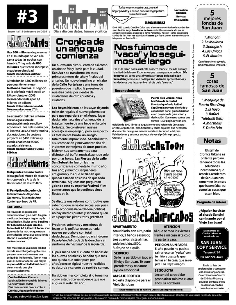 cronicaurbana3 - Crónica Urbana 3