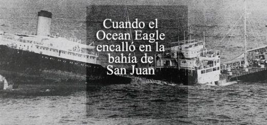 Cuando el Ocean Eagle encalló en la bahía de San Juan