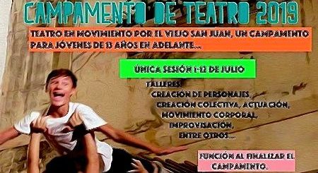 teatro en movimiento por Viejo San Juan