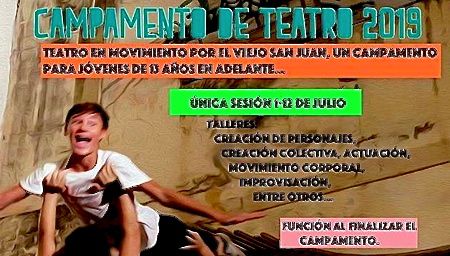 campamento de teatro con jovenes viejo san juan - Teatro en Movimiento en Viejo San Juan