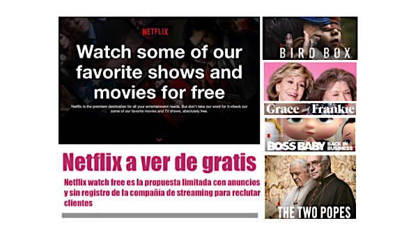 Netflix Watch Free