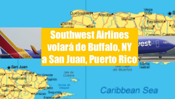 Southwest Airlines flying puerto rico