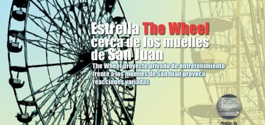 Estrella The Wheel cerca de los muelles de San Juan