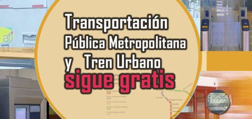 Transportación Publica Metropolitana y Tren Urbano sigue gratis