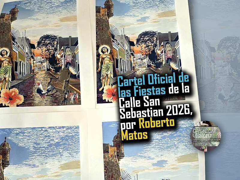 Cartel Oficial de las Fiestas de la Calle San Sebastian 2026